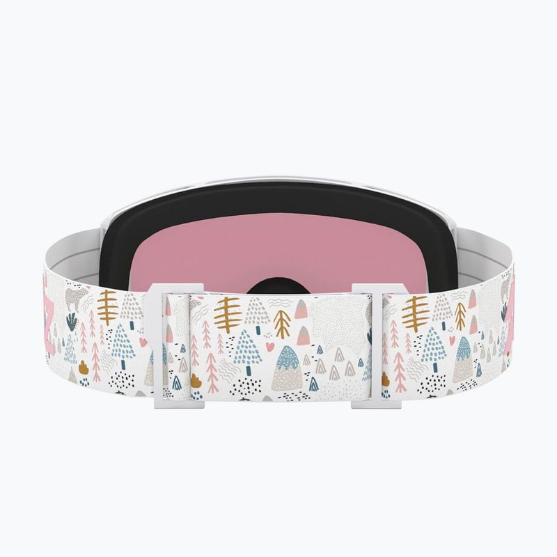 Окуляри гірськолижні дитячі Bliz Pixie Jr matte white/pink 3