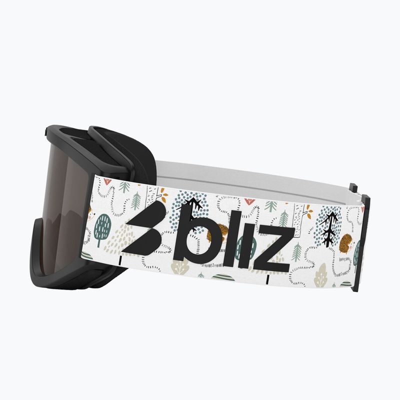Окуляри лижні дитячі Bliz Pixie Jr matte black/brown 4