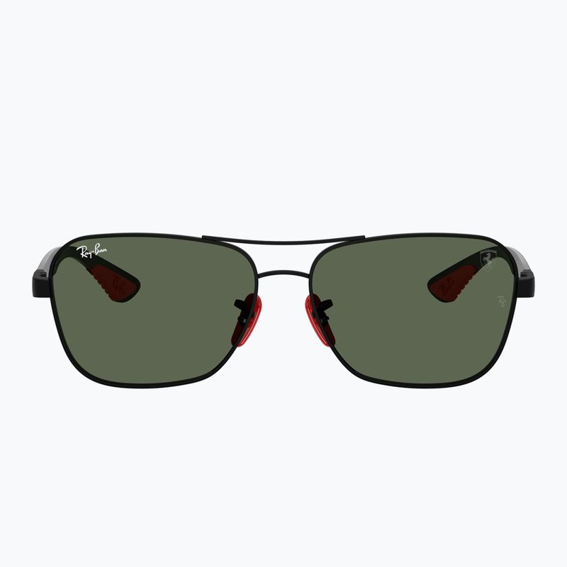 Окуляри сонцезахисні Ray-Ban Rb8336M Scuderia matt black/dark green 2