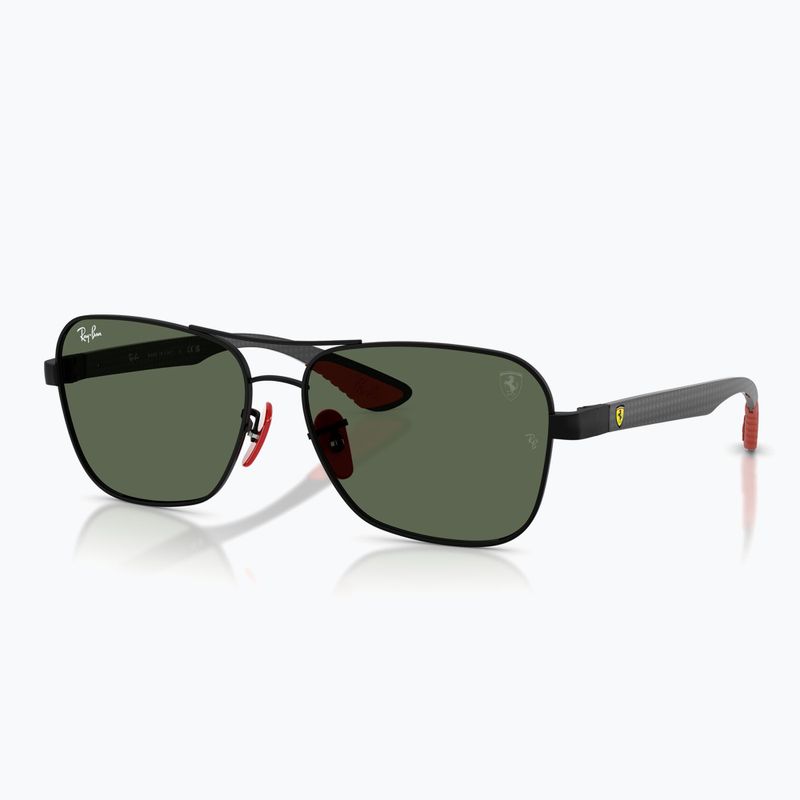Окуляри сонцезахисні Ray-Ban Rb8336M Scuderia matt black/dark green 4