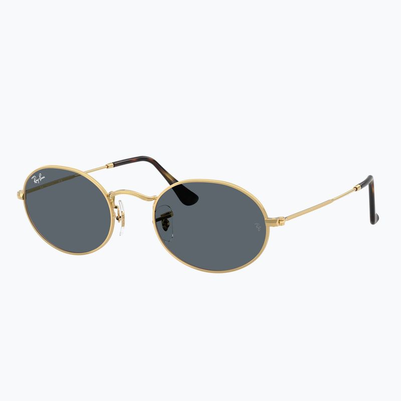 Окуляри сонцезахисні Ray-Ban Oval arista gold/blue 4