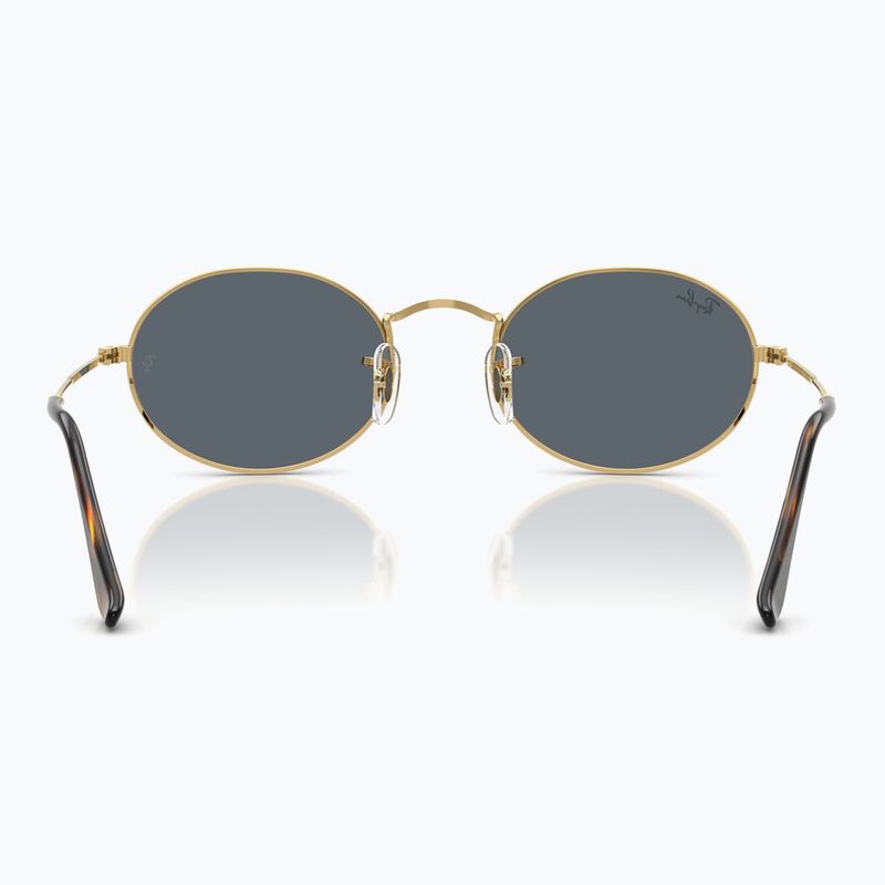 Окуляри сонцезахисні Ray-Ban Oval arista gold/blue 5