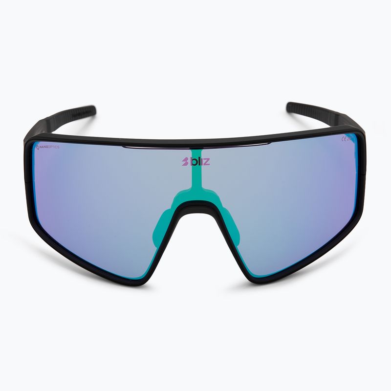 Окуляри сонцезахисні Bliz P001S Nano Optics Nordic Light matte black/begonia/violet blue multi 3