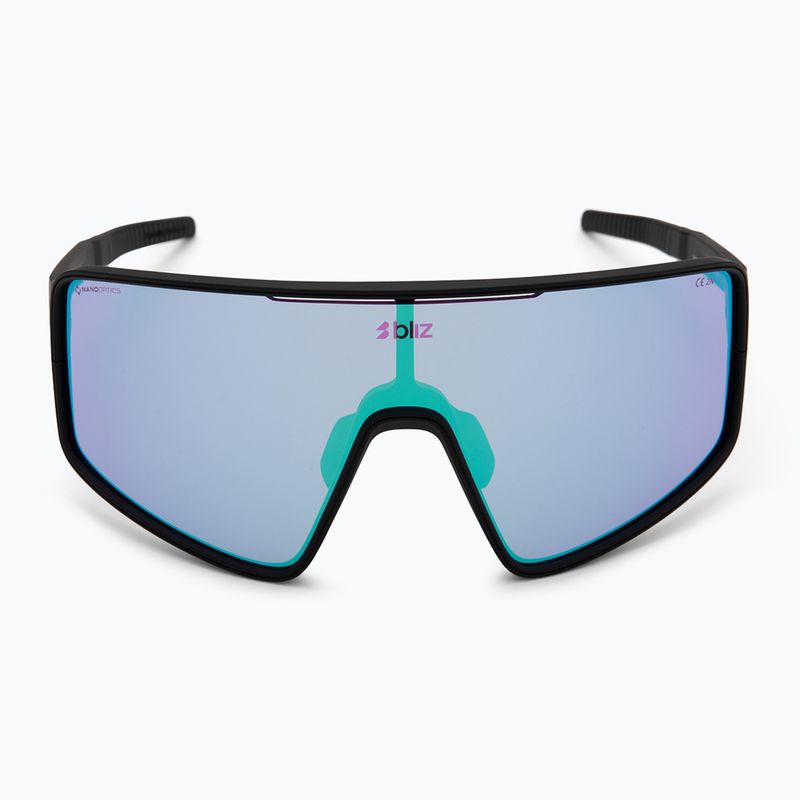 Окуляри сонцезахисні Bliz P001 Nano Optics Nordic Light matte black/begonia/violet blue multi 3