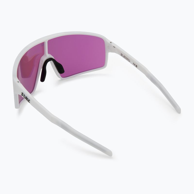 Окуляри сонцезахисні Bliz P001 Nano Optics Nordic Light matte white/begonia/violet blue multi 2