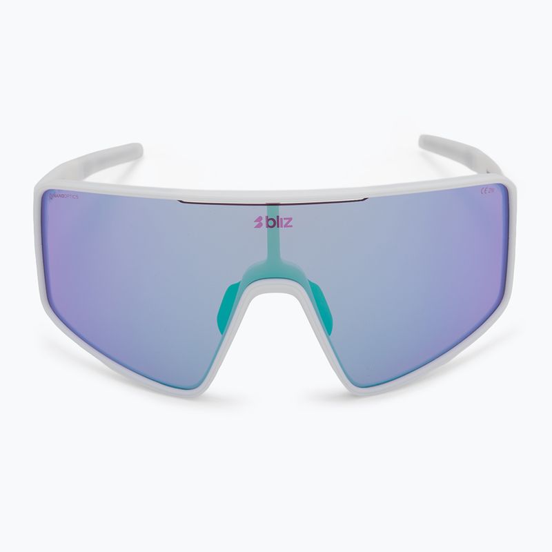 Окуляри сонцезахисні Bliz P001 Nano Optics Nordic Light matte white/begonia/violet blue multi 3