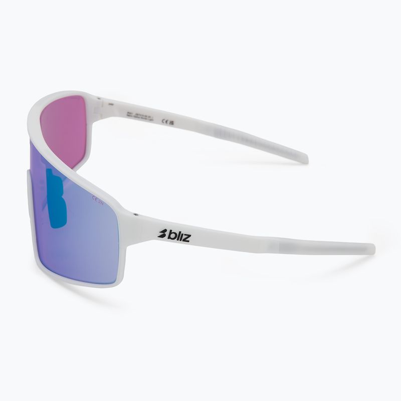 Окуляри сонцезахисні Bliz P001 Nano Optics Nordic Light matte white/begonia/violet blue multi 4