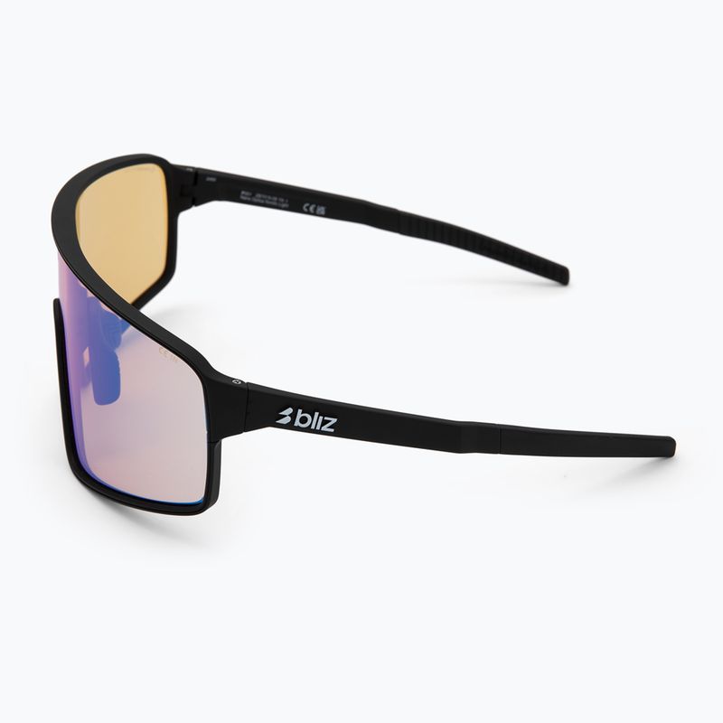 Окуляри сонцезахисні Bliz P001 Nano Optics Nordic Light matte black/coral/orange blue multi 4