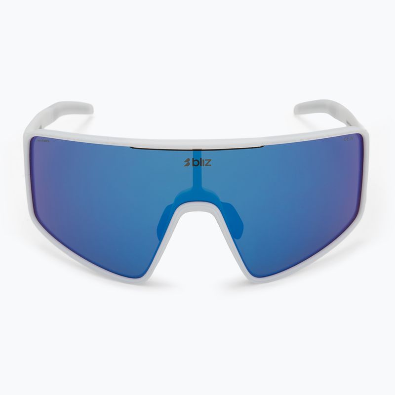 Окуляри сонцезахисні Bliz P001 matte white/grey blue mirror 3
