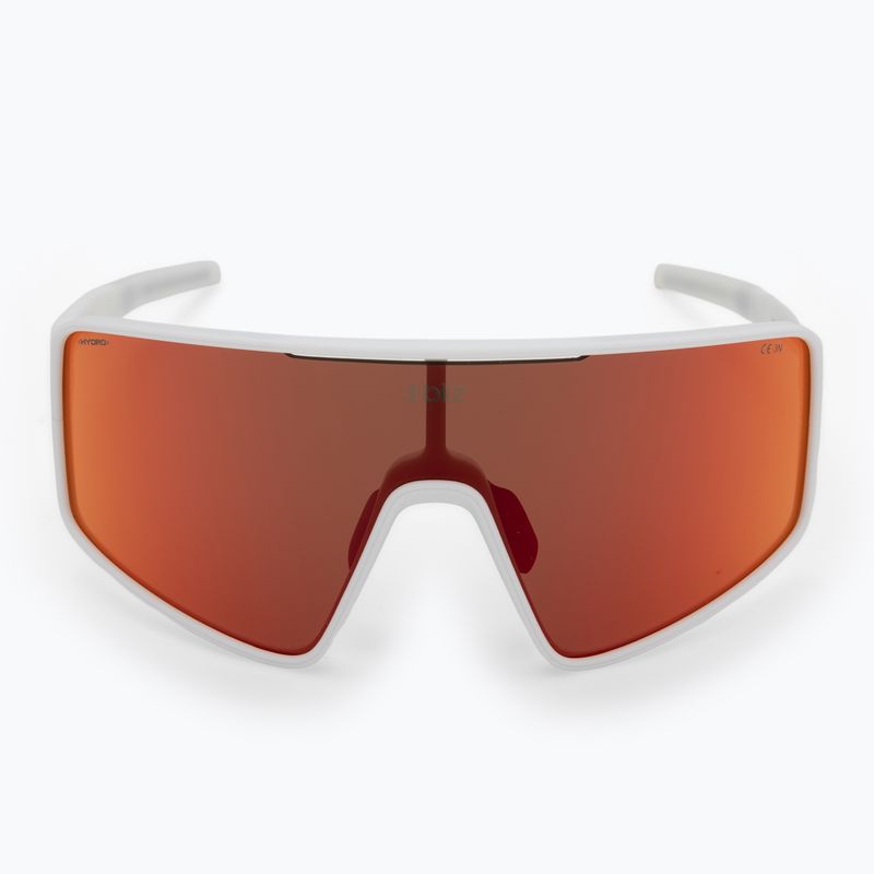 Окуляри сонцезахисні Bliz P001 matte white/brown red mirror 3