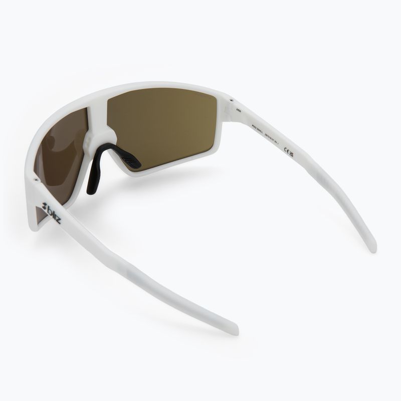 Окуляри сонцезахисні Bliz P002S matte white/brown purple multi 2