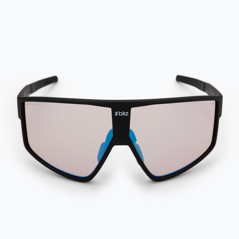 Окуляри сонцезахисні Bliz P002 Nano Optics Nordic Light matte black/coral/orange blue multi 3