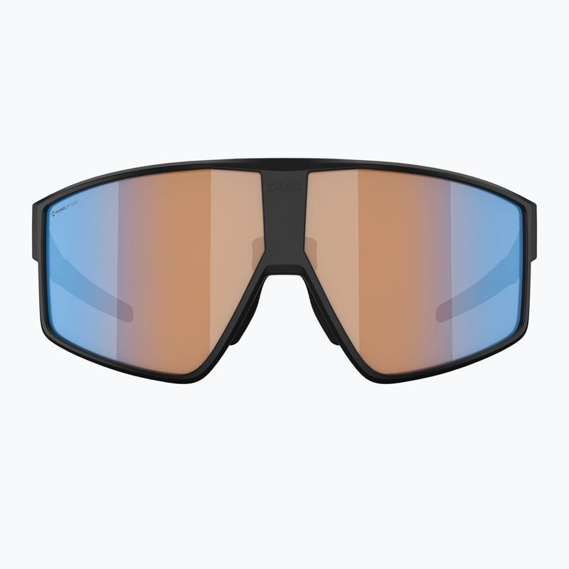Окуляри сонцезахисні Bliz P002 Nano Optics Nordic Light matte black/coral/orange blue multi 2