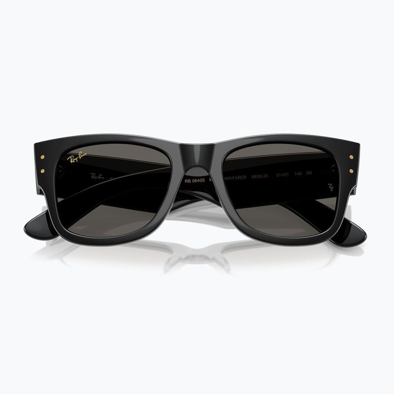 Окуляри сонцезахисні Ray-Ban Mega Wayfarer black/black 3