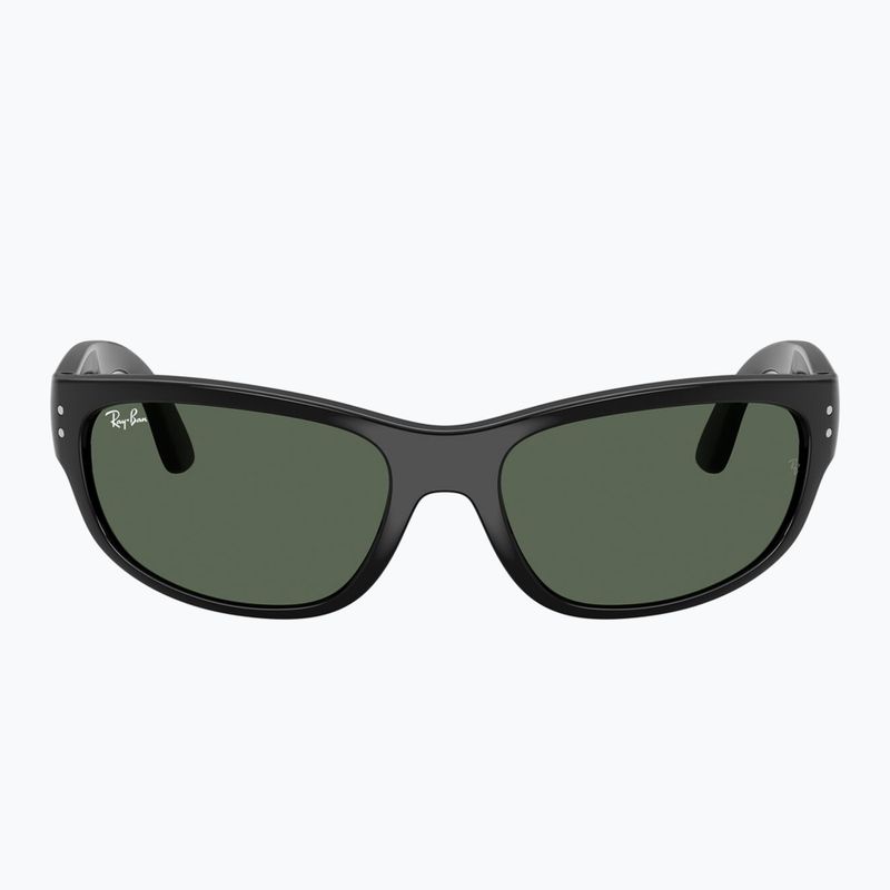 Окуляри сонцезахисні дитячі Ray-Ban Balorama Bio Based black/dark green 2
