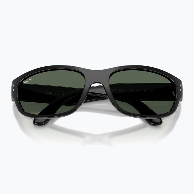 Окуляри сонцезахисні дитячі Ray-Ban Balorama Bio Based black/dark green 3