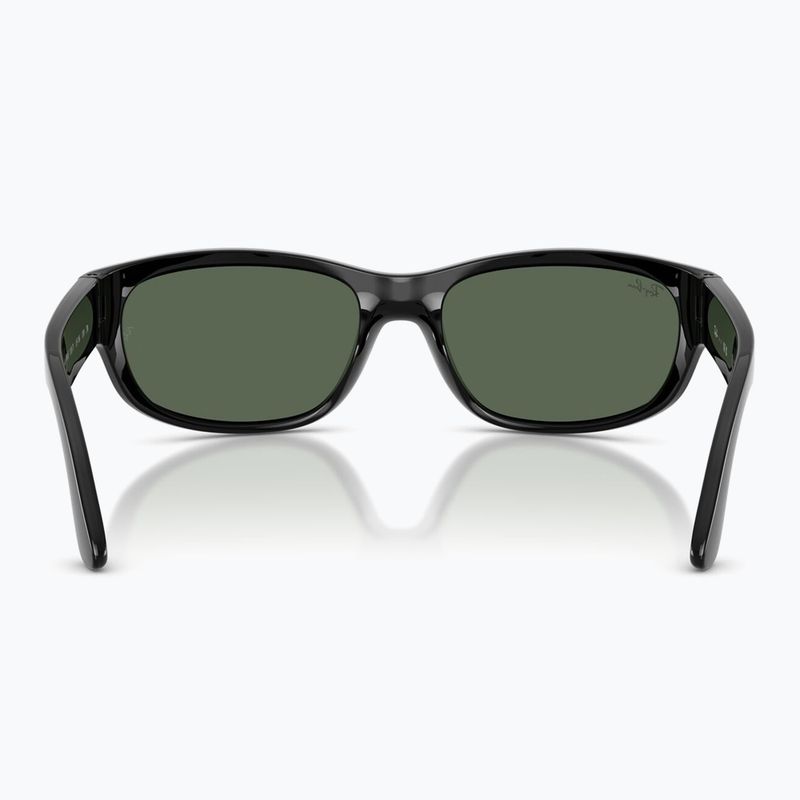 Окуляри сонцезахисні дитячі Ray-Ban Balorama Bio Based black/dark green 5