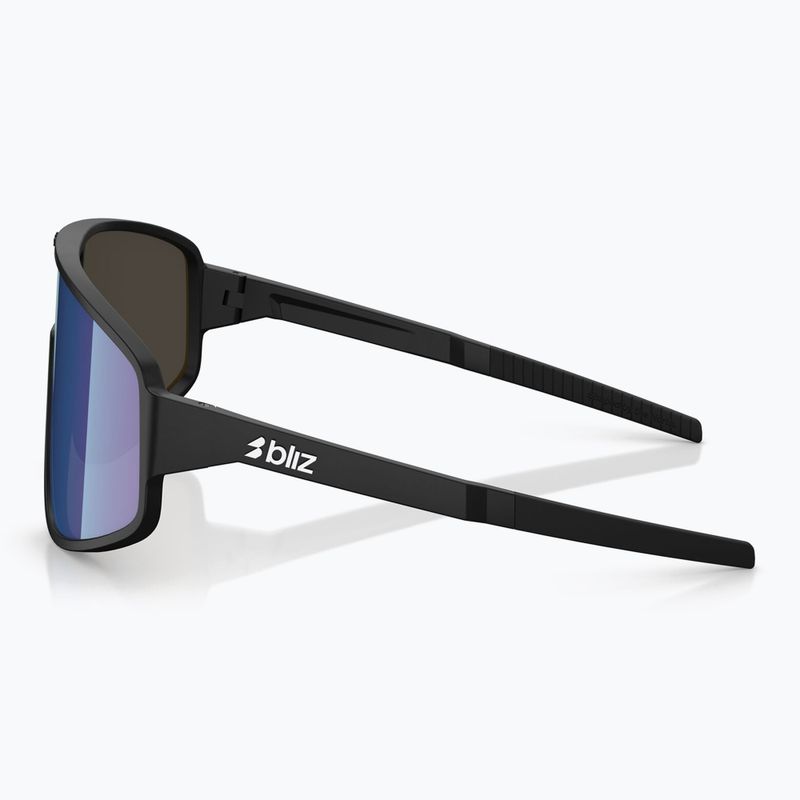 Сонцезахисні окуляри Bliz A004 matte black/grey blue mirror 4