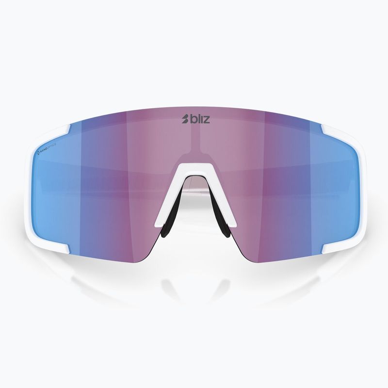 Окуляри сонцезахисні Bliz P003 Nano Optics Nordic Light matte white/begonia/violet blue multi 2