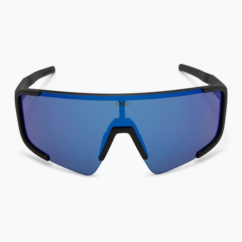 Окуляри сонцезахисні Bliz P003 matte black/grey blue mirror 3