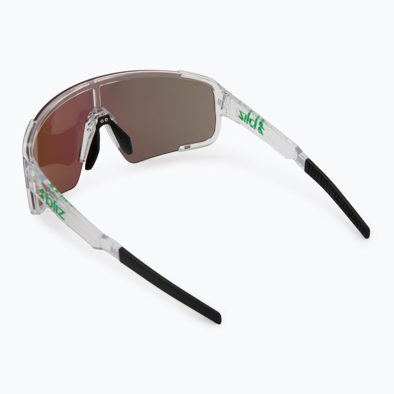 Окуляри сонцезахисні Bliz P003 transparent white/brown green multi 2