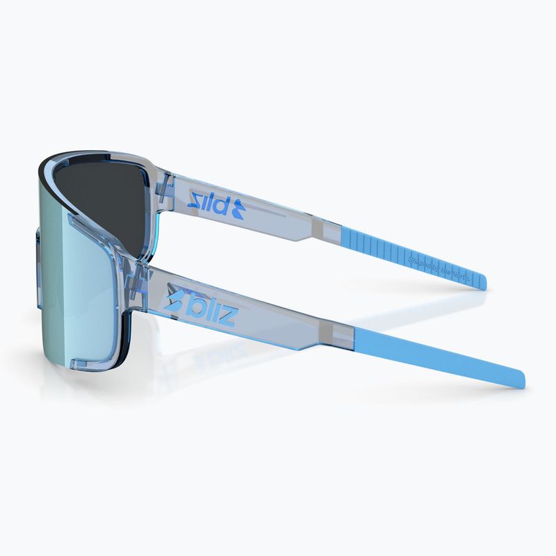 Окуляри сонцезахисні Bliz P003 Small transparent blue/smoke ice blue multi 4
