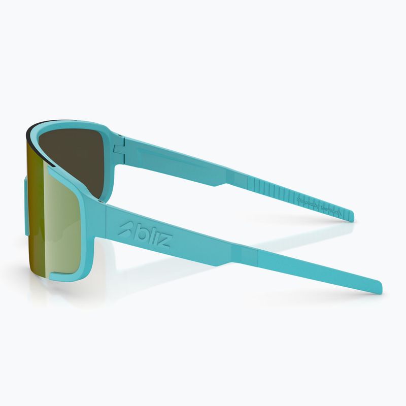 Окуляри сонцезахисні Bliz P003 Small matte turquoise/green/blue/green revo 4