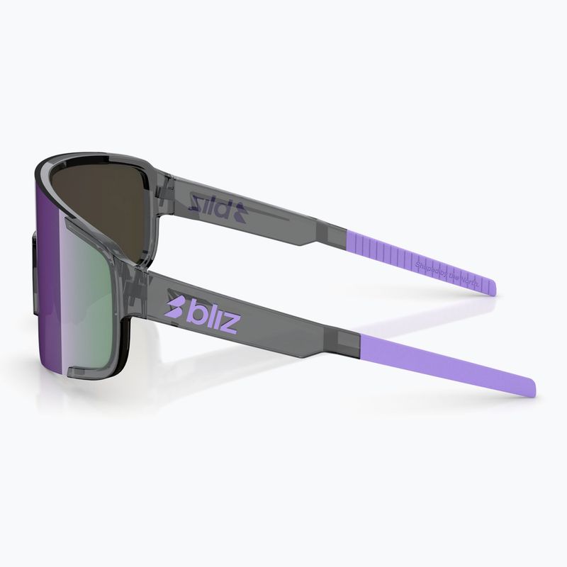 Окуляри сонцезахисні Bliz P003 Small crystal black/grey purple multi 4