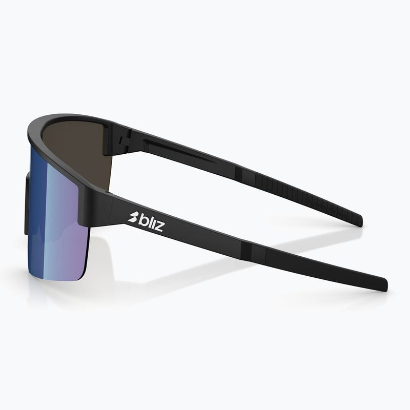 Сонцезахисні окуляри Bliz P004 matte black/grey blue mirror 4