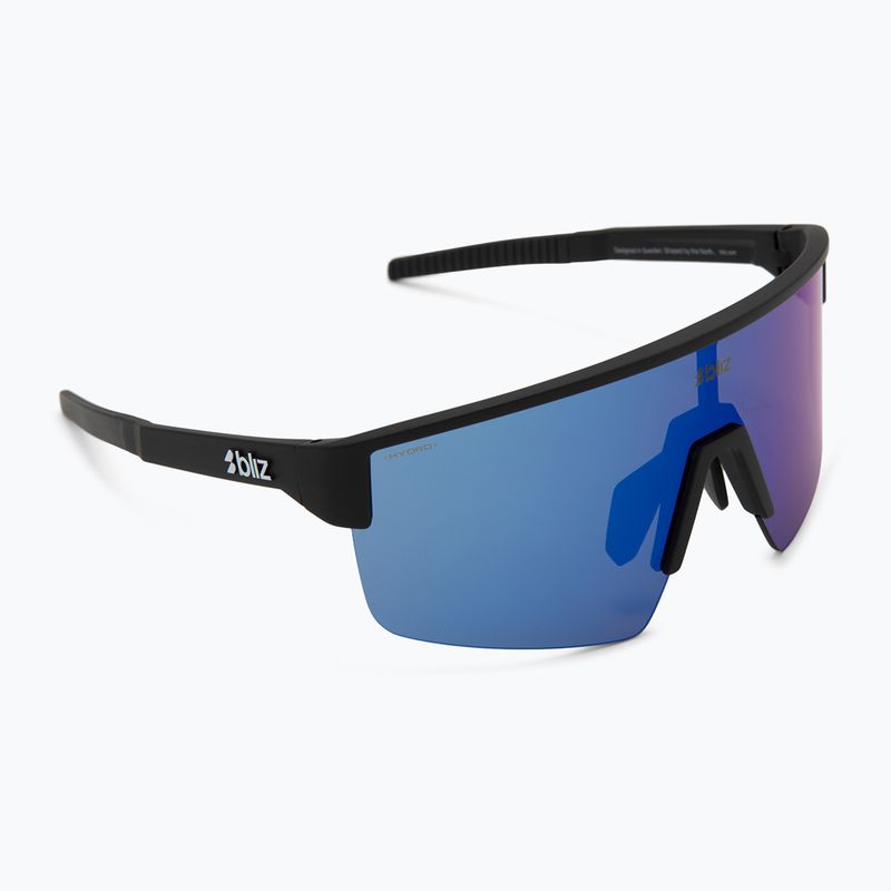 Окуляри сонцезахисні Bliz P004 Small matte black/grey blue mirror