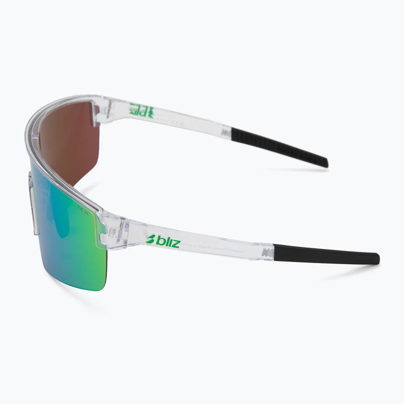 Окуляри сонцезахисні Bliz P004 transparent white/brown green multi 4
