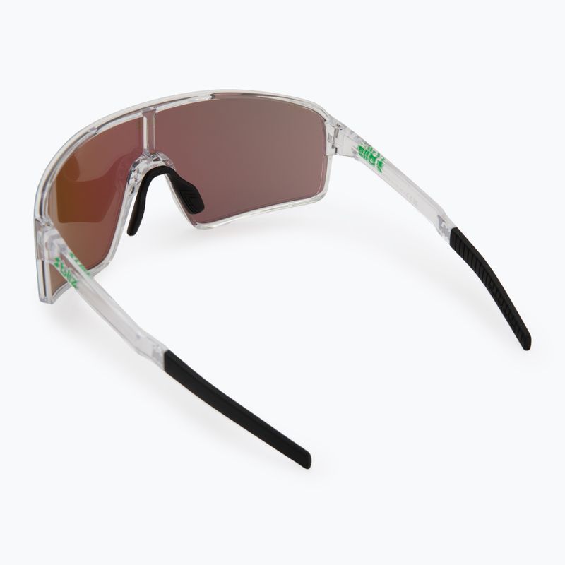 Окуляри сонцезахисні Bliz P001S transparent white/brown green multi 2