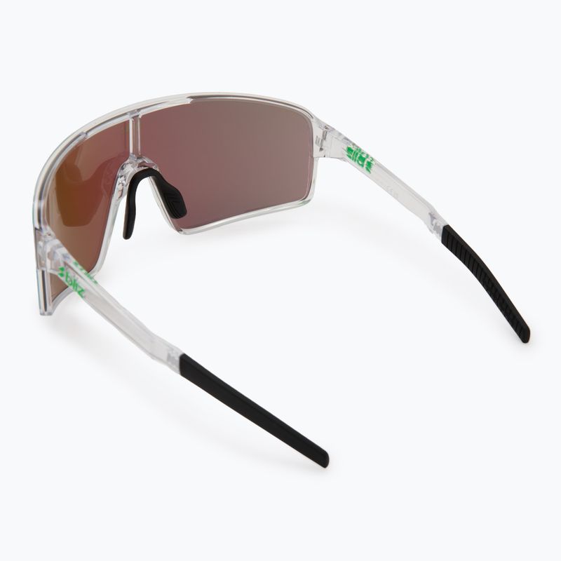 Окуляри сонцезахисні Bliz P001 transparent white/brown green multi 2
