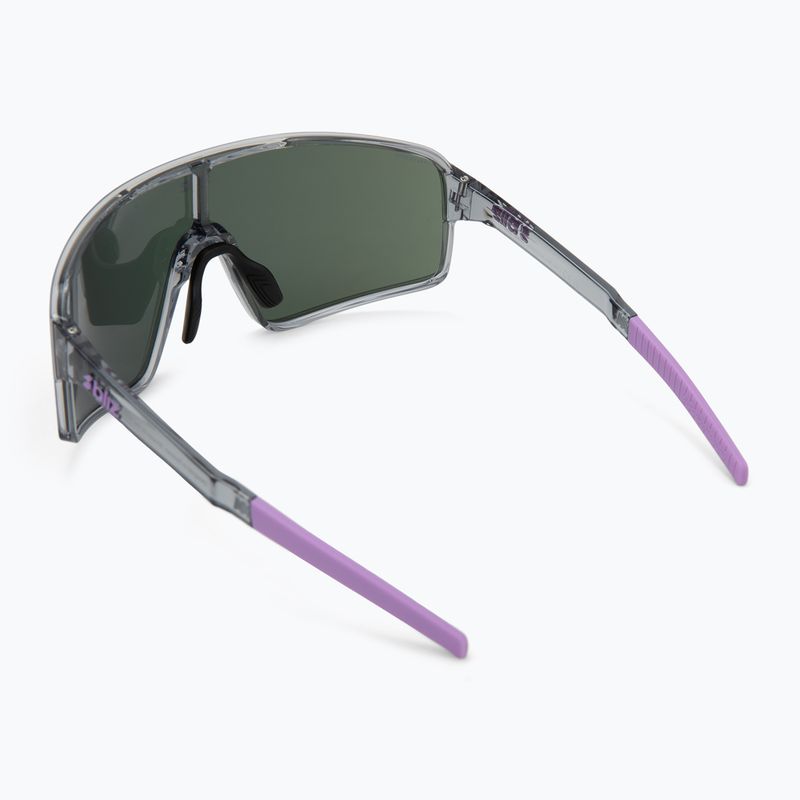 Окуляри сонцезахисні Bliz P001S crystal black/grey purple multi 2