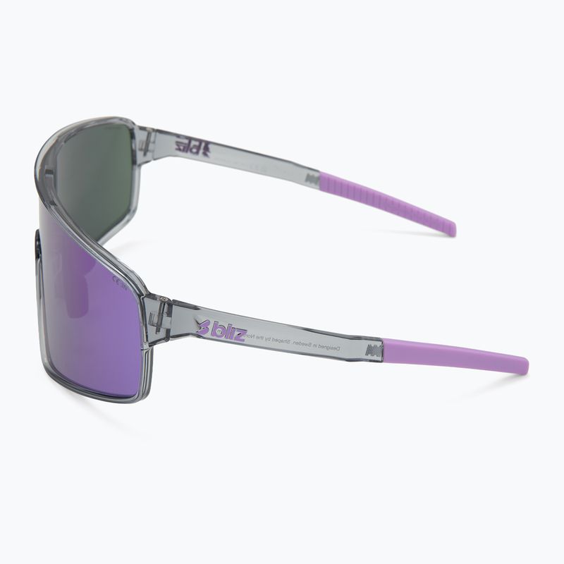 Окуляри сонцезахисні Bliz P001S crystal black/grey purple multi 4