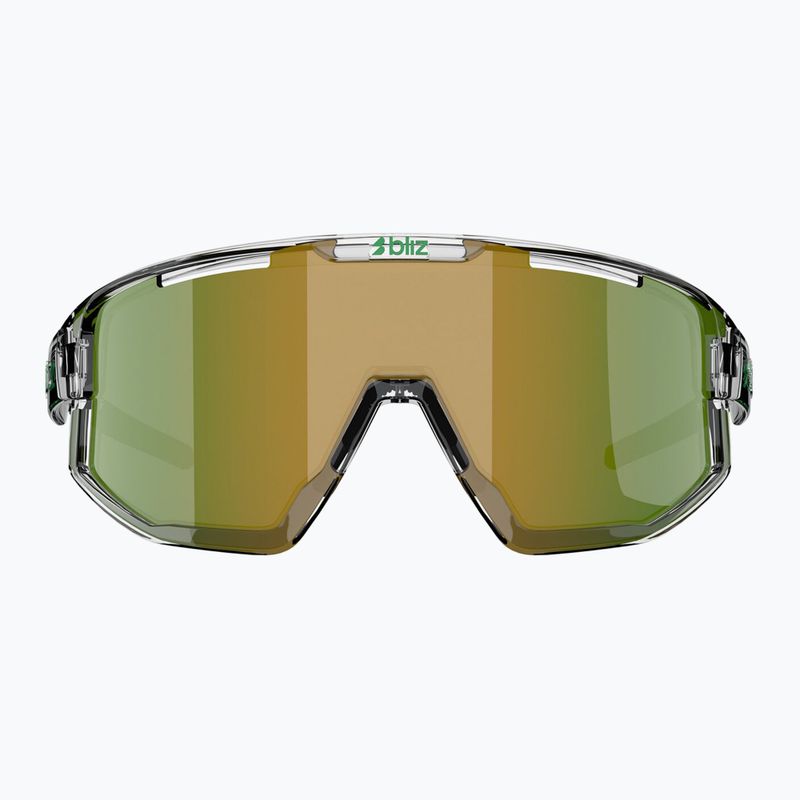 Окуляри сонцезахисні Bliz Fusion transparent white/brown green multi 2