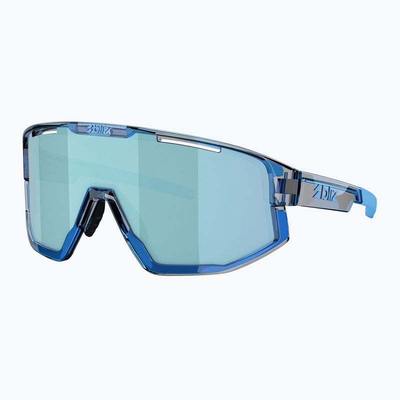 Окуляри сонцезахисні Bliz Fusion transparent blue/smoke ice blue multi