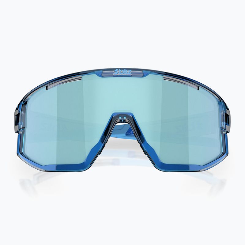 Окуляри сонцезахисні Bliz Fusion transparent blue/smoke ice blue multi 3