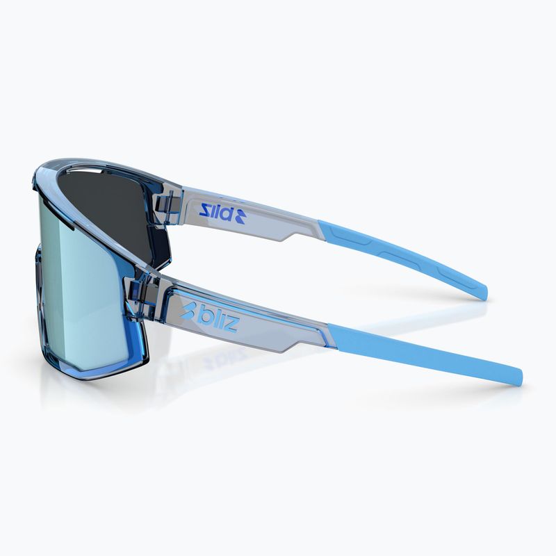Окуляри сонцезахисні Bliz Fusion transparent blue/smoke ice blue multi 4