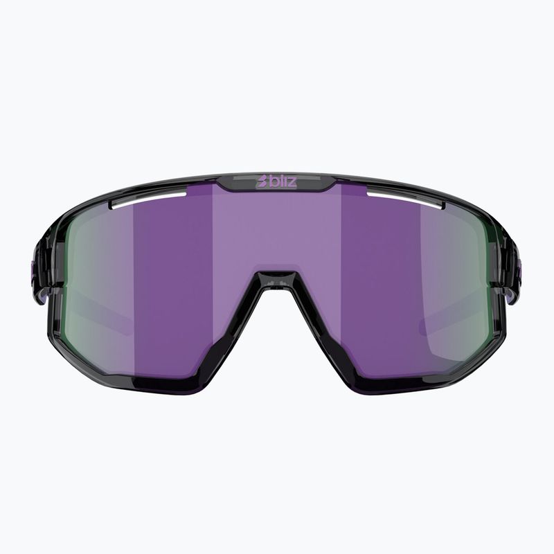 Окуляри сонцезахисні Bliz Fusion Small crystal black/grey purple multi 2
