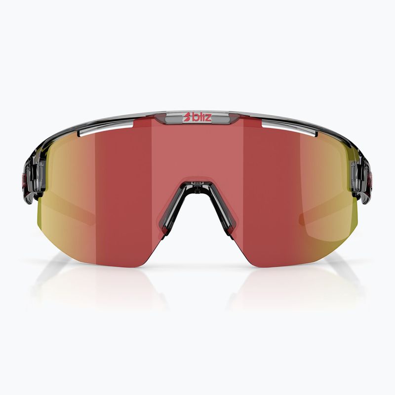 Окуляри сонцезахисні Bliz Matrix transparent dark grey/brown red multi 2