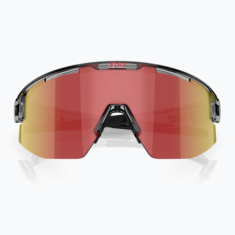 Окуляри сонцезахисні Bliz Matrix transparent dark grey/brown red multi 3
