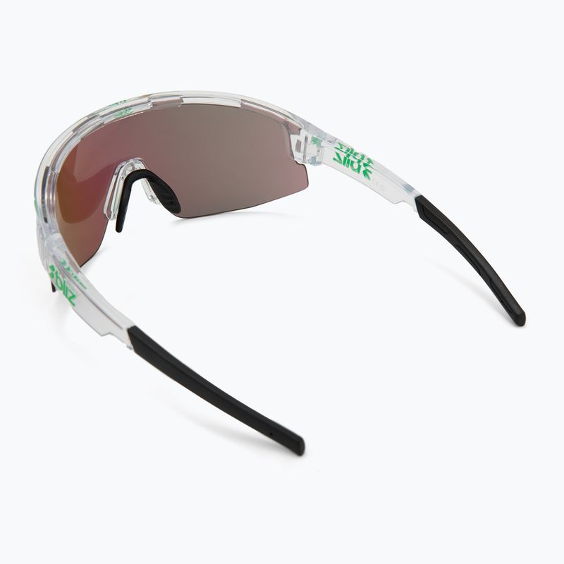 Окуляри сонцезахисні Bliz Matrix transparent white/brown green multi 2
