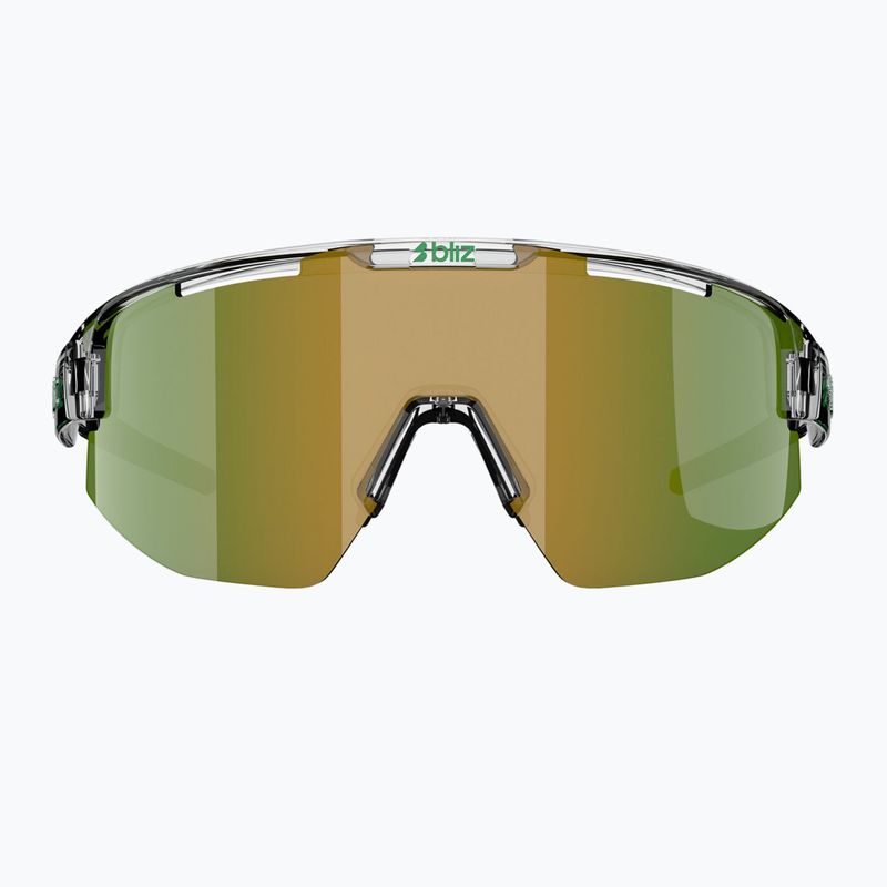 Окуляри сонцезахисні Bliz Matrix transparent white/brown green multi 2