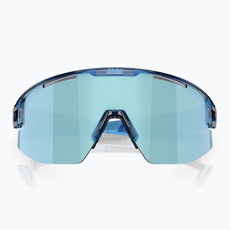 Окуляри сонцезахисні Bliz Matrix transparent blue/smoke ice blue multi 3