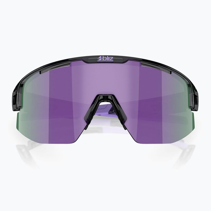 Окуляри сонцезахисні Bliz Matrix Small crystal black/grey purple multi 3