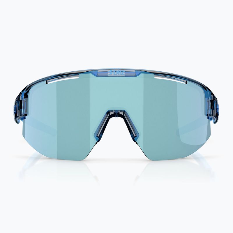 Окуляри сонцезахисні Bliz Matrix Small transparent blue/smoke ice blue multi 2