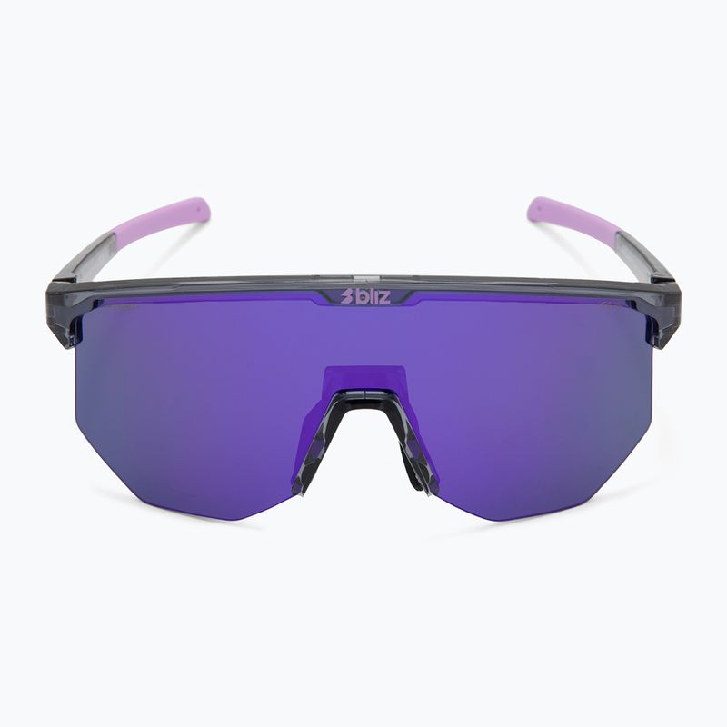 Окуляри сонцезахисні Bliz Hero Small crystal black/grey purple multi 3