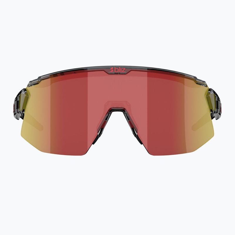 Окуляри сонцезахисні Bliz Breeze transparent dark grey/brown red multi 2