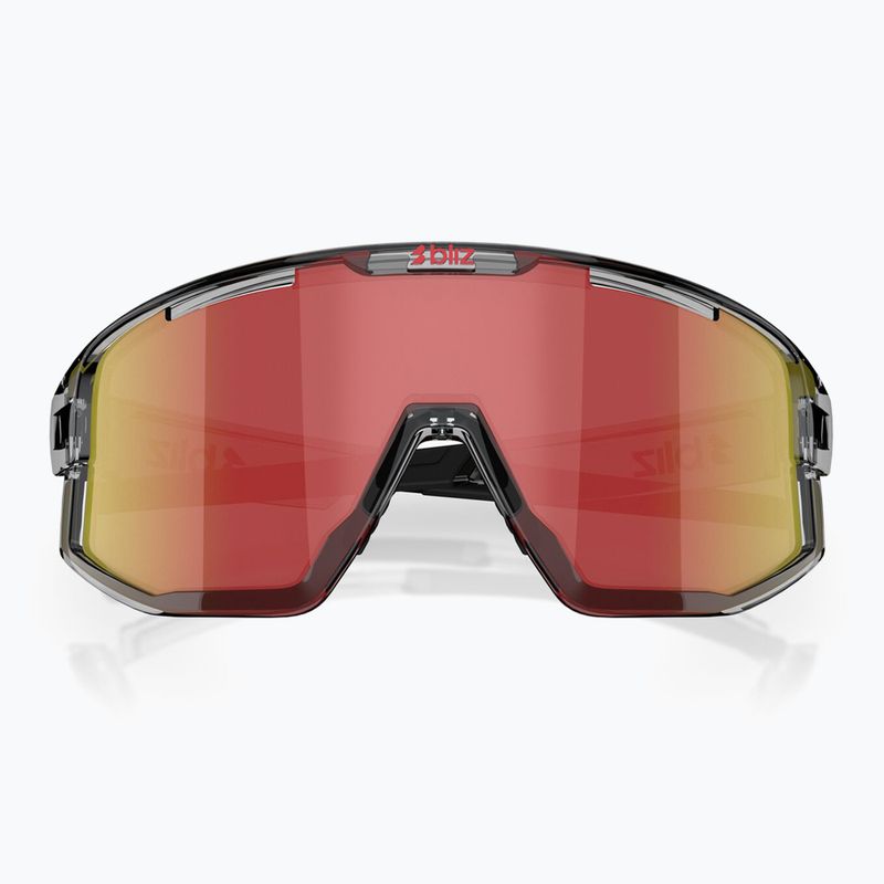 Окуляри сонцезахисні Bliz Vision transparent dark grey/brown red multi 3
